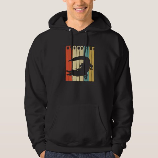 Niedliches Krokodil Hoodie (Vorderseite)