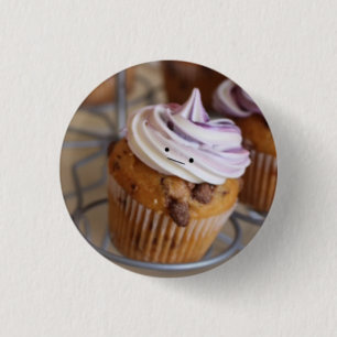 Niedliches Kuchen-Abzeichen Button