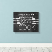 niedliches Küchenangebot in Wandkunst aus Leinwand (Insitu (Holzboden))