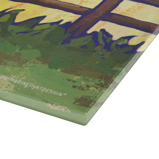 Niedliches Küchenzubehör Schneidebrett (Ecke)