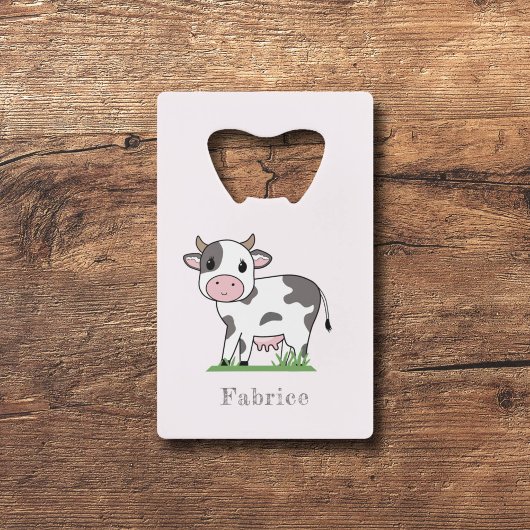 Niedliches Kuhflaschenöffner Geldbeutel Flaschenöffner