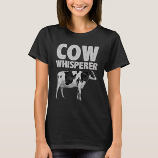 Niedliches Kuhflüstern für Männer Frauen Herde Kuh T-Shirt