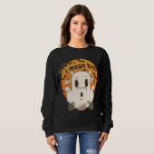 Niedliches KuhHalloween Sweatshirt (Vorne ganz)