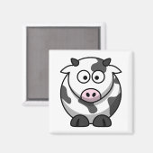 Niedliches Kuhmagnet Magnet (Vorderseite/Rückseite)