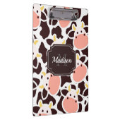 Niedliches Kuhmuster Klemmbrett (Rechts)