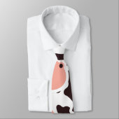 Niedliches Kuhmuster Krawatte (Gebunden)