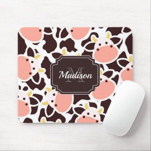 Niedliches Kuhmuster Mousepad