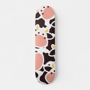 Niedliches Kuhmuster Skateboard