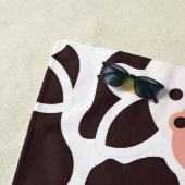 Niedliches Kuhmuster Strandtuch (Beispiel)