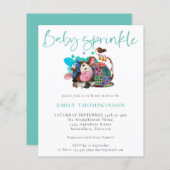 Niedliches Kuhschlafen Aquamarines Baby Sprinkle e (Vorne/Hinten)