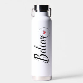 Niedliches kupfervakuumisoliertes Herz Trinkflasche
