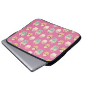 Niedliches Kuppelmuster Laptopschutzhülle (Vorne Knopf)