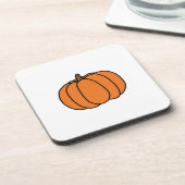 NIEDLICHES KÜRBIS-GEKRITZEL UNTERSETZER (Linke Seite)