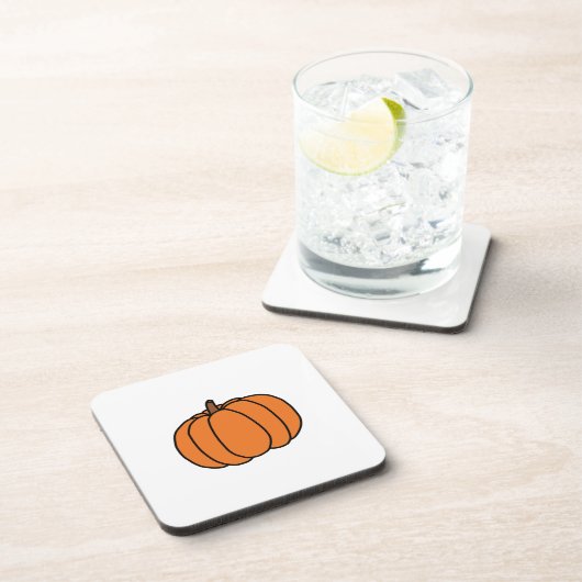 NIEDLICHES KÜRBIS-GEKRITZEL UNTERSETZER (Rechte Seite)