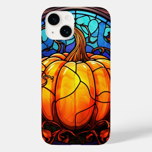 niedliches Kürbismuster Case-Mate iPhone Hülle (Rückseite)