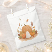 niedliches Kürbispapier Geschenktütchen (Ausgeschnitten)