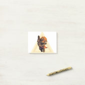 Niedliches Labradoodle Post-it Klebezettel (Auf Schreibtisch)