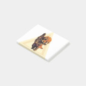 Niedliches Labradoodle Post-it Klebezettel (angewinkelt)