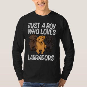 Niedliches Labrador für Jungen Kinder Welpen T-Shirt