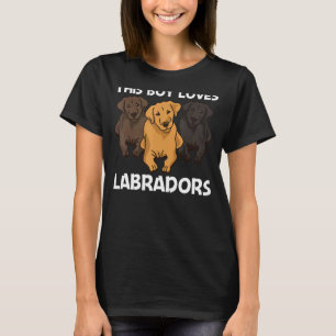 Niedliches Labrador für Jungen Kinder Welpen T-Shirt