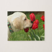 Niedliches Labrador Puzzle (Horizontal)