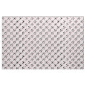 Niedliches Lächeln des Kuh-Tiermusters Stoff (Yard (91,4 cm))