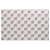 Niedliches Lächeln des Kuh-Tiermusters Stoff (Fat Quarter (45,7 x 55,9 cm))