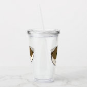 Niedliches Lächeln Otter Acryltrinkbecher (Links)