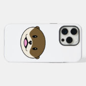 Niedliches Lächeln Otter iPhone Hülle (Rückseite (Horizontal))