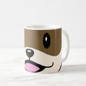 Niedliches Lächeln Otter Kaffeetasse (VorderseiteRechts)