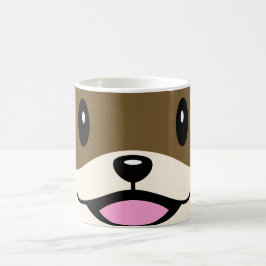 Niedliches Lächeln Otter Kaffeetasse