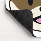 Niedliches Lächeln Otter Mousepad (Ecke)
