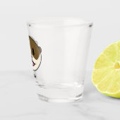 Niedliches Lächeln Otter Schnapsglas (Rechts)