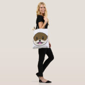 Niedliches Lächeln Otter Tasche (Am Model)