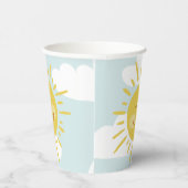 Niedliches Lächeln Pappbecher (Rechts)