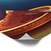 Niedliches Lächeln Radha Rani mit Friend-Notebook Poster (Ecke)