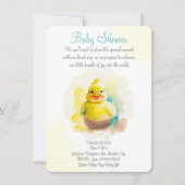 Niedliches lächelndes Hühnchen Save The Date (Vorderseite)