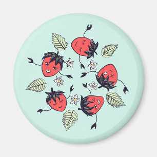 Niedliches lächelndes magnet