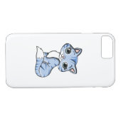 NIEDLICHES LÄCHELNDES SKY BLAUE KÜCHE MIT BLAUEN A Case-Mate iPhone HÜLLE (Rückseite (Horizontal))