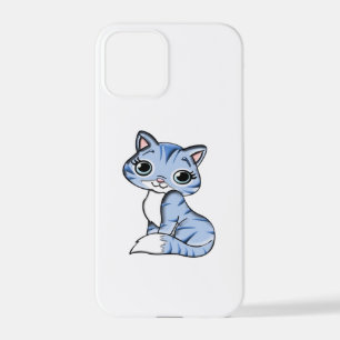 NIEDLICHES LÄCHELNDES SKY BLAUE KÜCHE MIT BLAUEN A iPhone 12 PRO HÜLLE