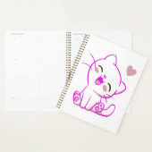 NIEDLICHES LACHTEN KLEIN Fuchsia KITTEN Planer (Anzeige)