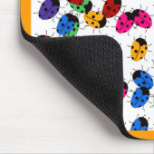 Niedliches Lady Bug Design Mousepad (Ecke)