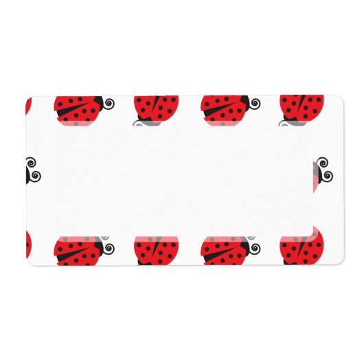 Niedliches Lady Bug Pattern (Vorne)