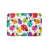 Niedliches Lady Bug Pattern Badematte (Vorderseite)