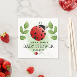 Niedliches Ladybug Baby Duschpapier Napkins Serviette