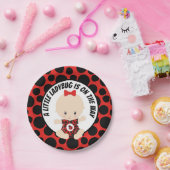 Niedliches Ladybug Babydusche Party Pappteller (Party)