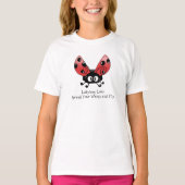 Niedliches Ladybug Grafik-T-Shirt-farbiges Insekte T-Shirt (Vorderseite)