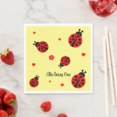 Niedliches Ladybug Paper Napkin Serviette (Beispiel)