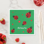 Niedliches Ladybug Paper Napkin Serviette (Beispiel)