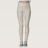 Niedliches Ladybugs-Muster Leggings (Vorderseite)